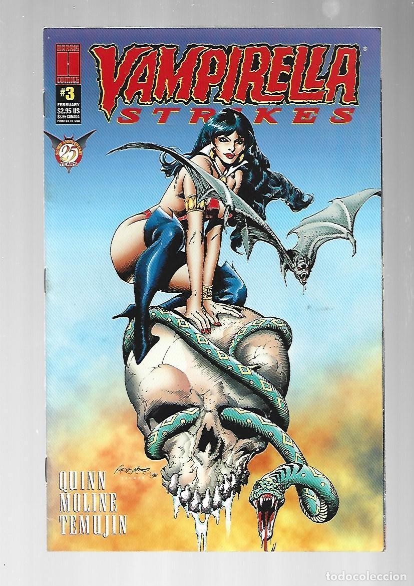 C&oacute;mics: Vampirella: Strikes, 3, 1995, Harris Publications, muy buen estado. Caja DA
