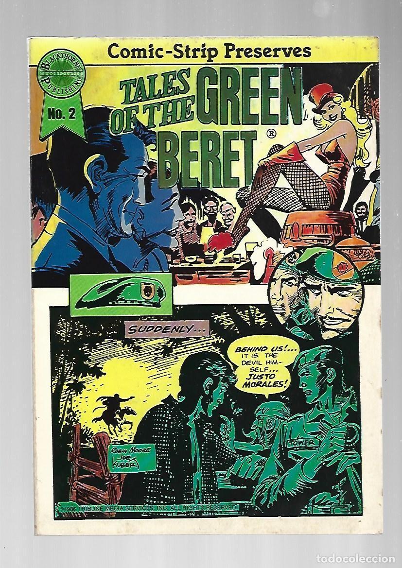C&oacute;mics: Tales of the green beret, 2, 1986, Blackthorne publidhing, muy buen estado. Caja DA
