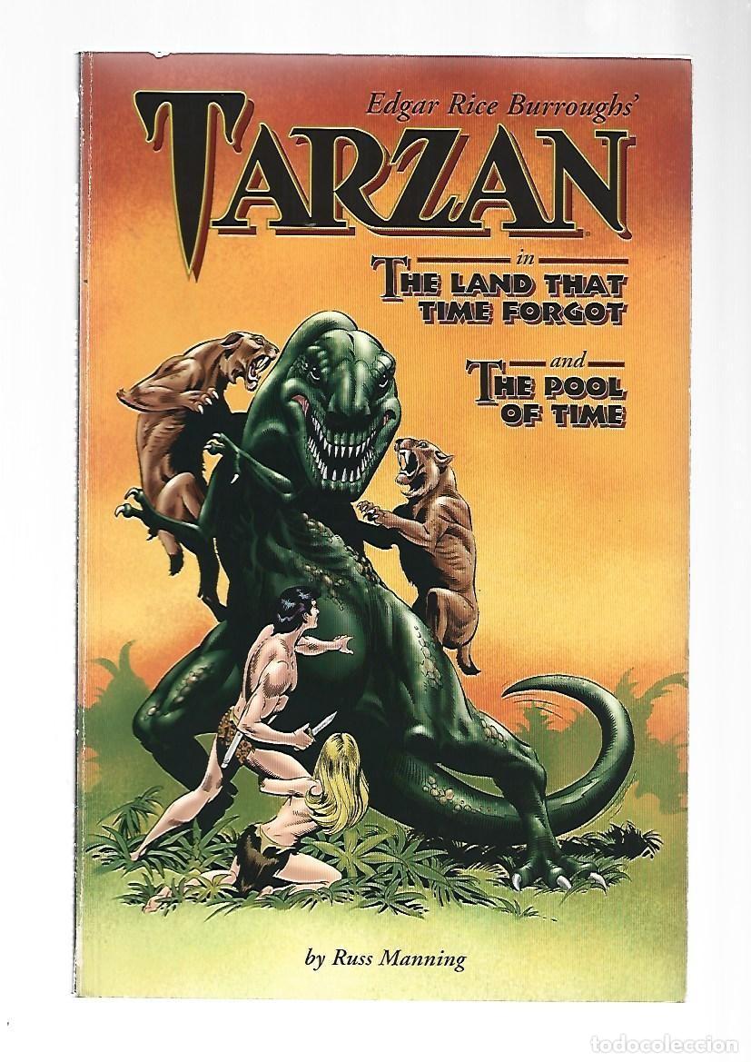 C&oacute;mics: Tarzan: The land that time forget/The pool of time, 1996, Drak Horse, muy buen estado. Caja DA