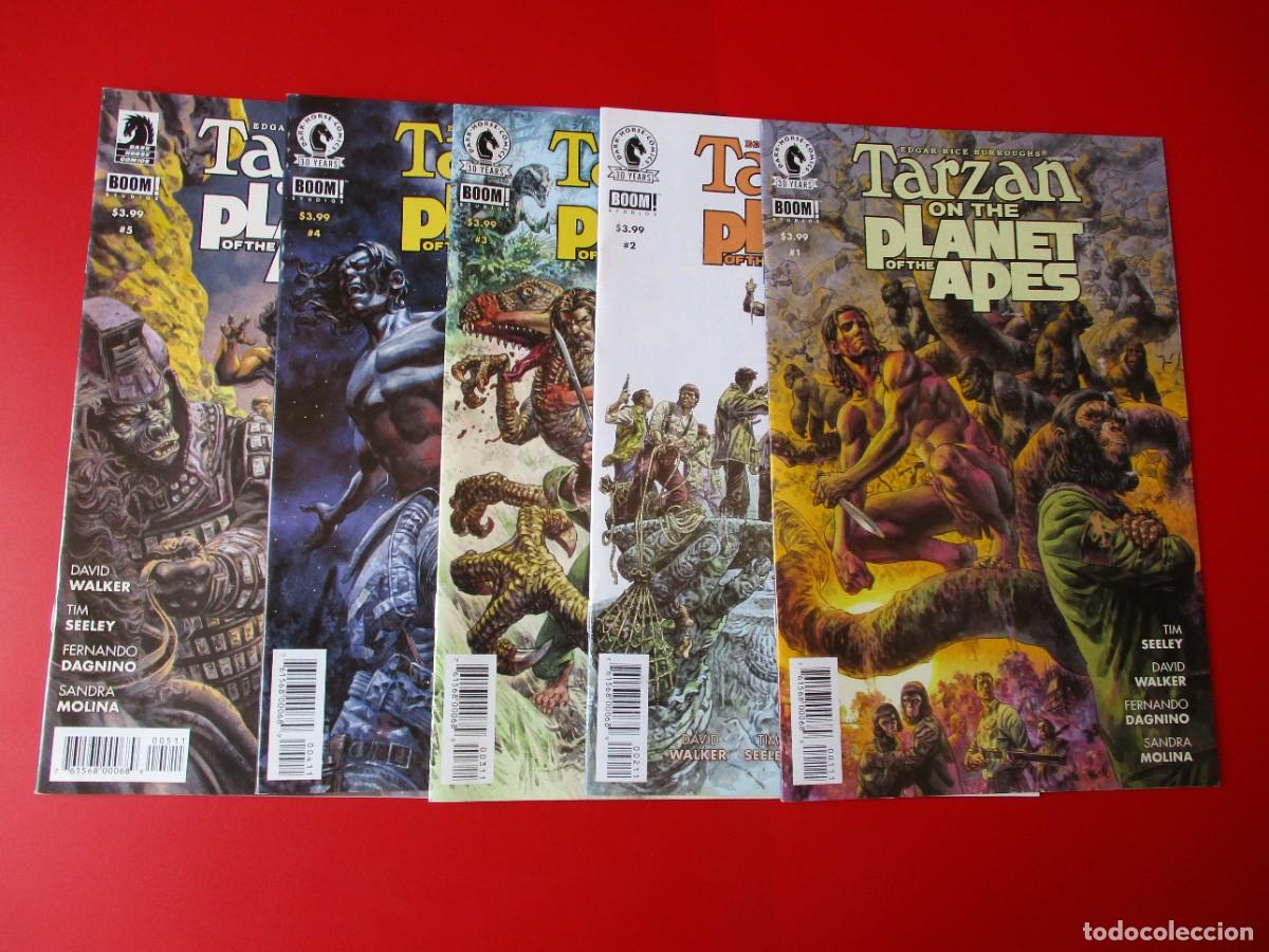 C&oacute;mics: Tarz&aacute;n en el planeta de los simios #1 2 3 4 5 (&iexcl;Boom!/Caballo oscuro 2016) Tim Seeley