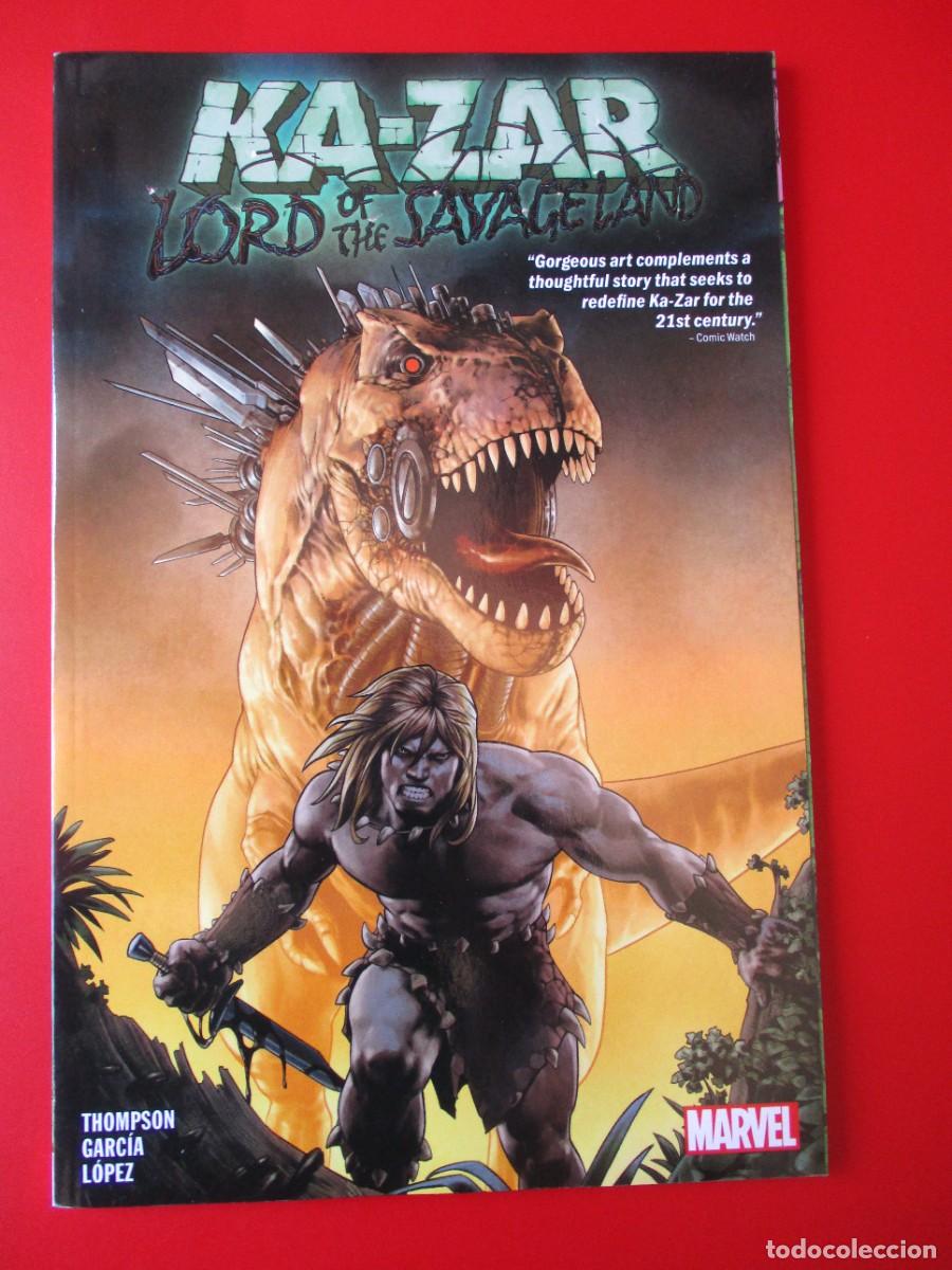 C&oacute;mics: Libro de historietas Marvel Ka Zar Se&ntilde;or de la Tierra Salvaje Jungla Comercio &eacute;pico de bolsillo 202
