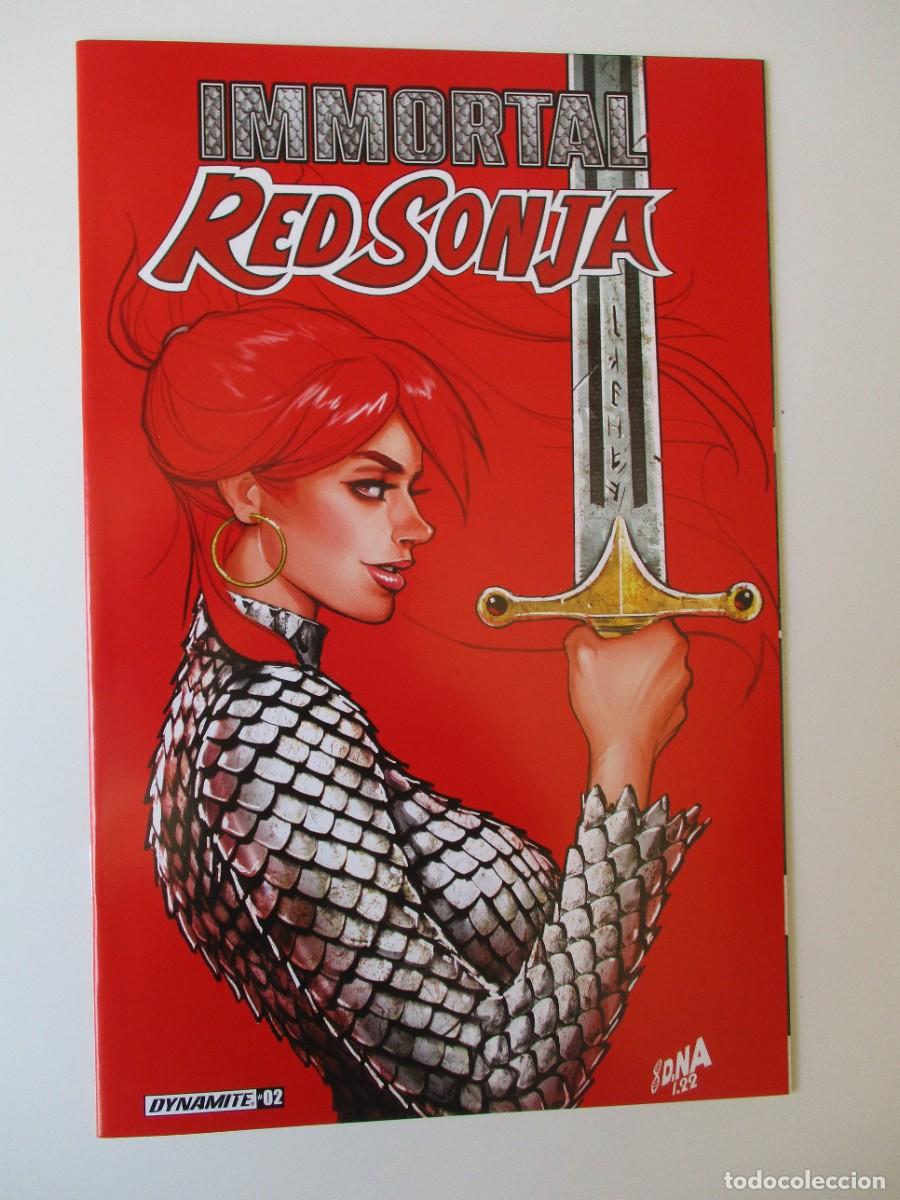 C&oacute;mics: Immortal Red Sonja COMPLETA # 1 - 10 TPB Dynamite Entertainment - Foto 3