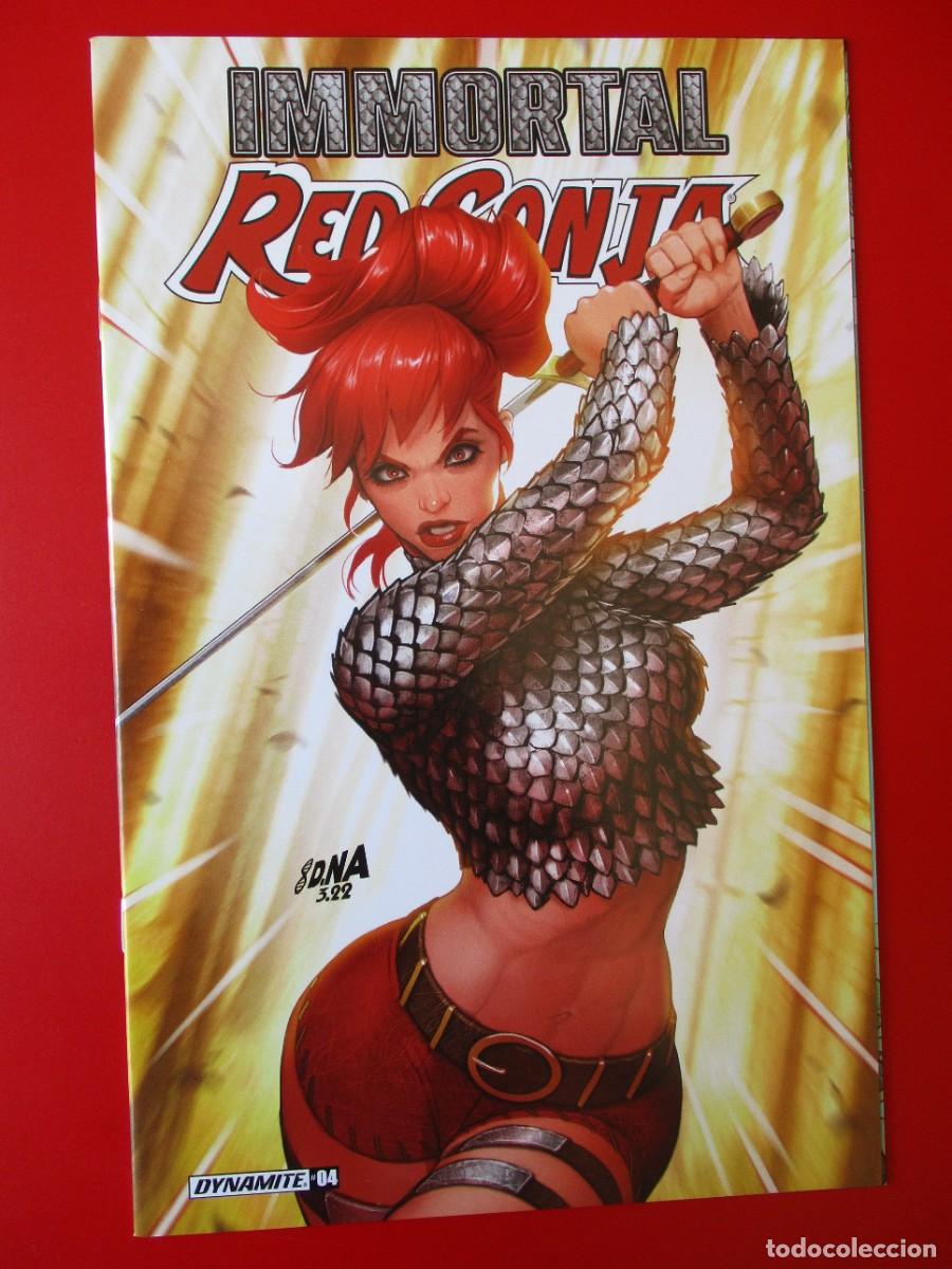 C&oacute;mics: Immortal Red Sonja COMPLETA # 1 - 10 TPB Dynamite Entertainment - Foto 5