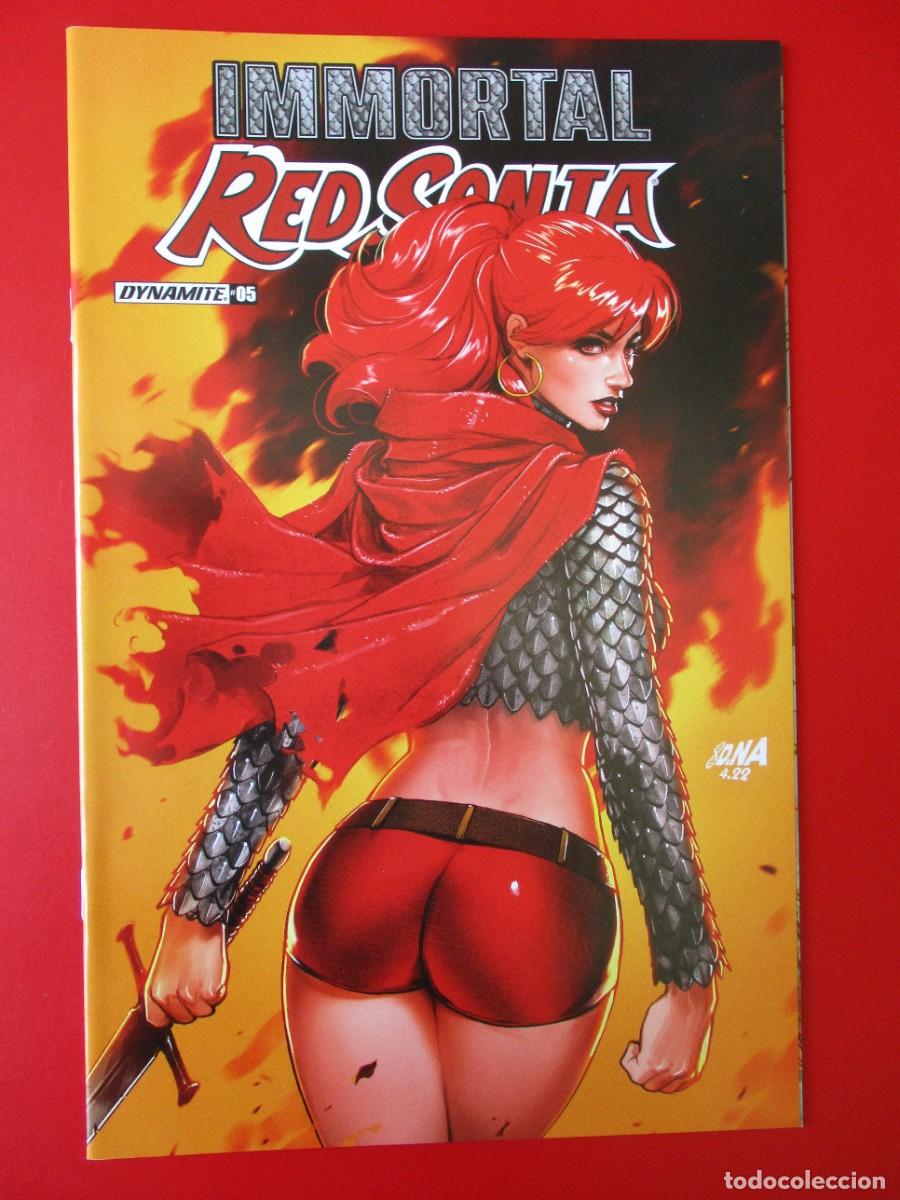 C&oacute;mics: Immortal Red Sonja COMPLETA # 1 - 10 TPB Dynamite Entertainment - Foto 6