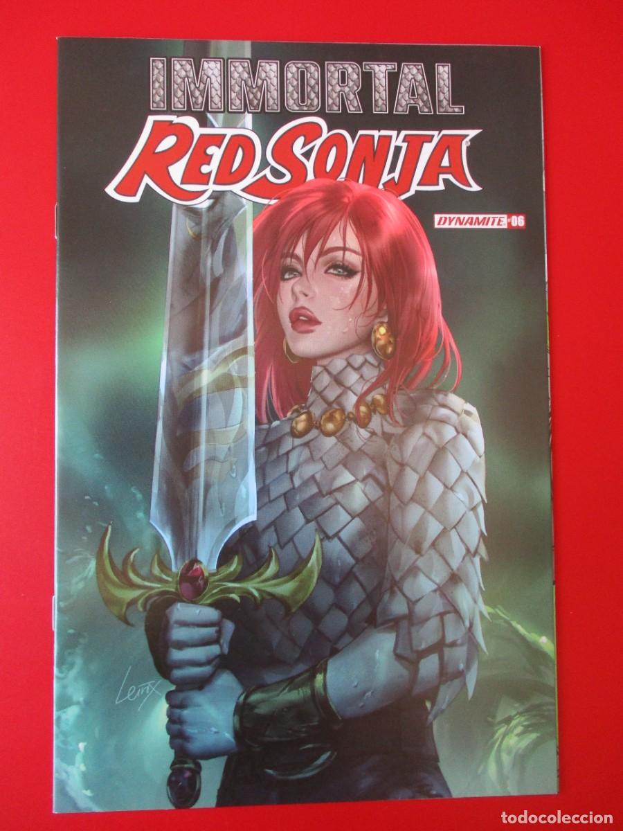 C&oacute;mics: Immortal Red Sonja COMPLETA # 1 - 10 TPB Dynamite Entertainment - Foto 7