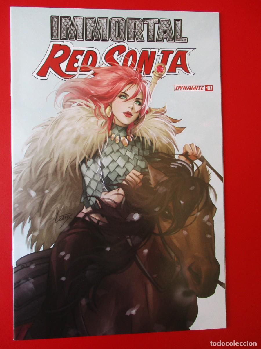 C&oacute;mics: Immortal Red Sonja COMPLETA # 1 - 10 TPB Dynamite Entertainment - Foto 8
