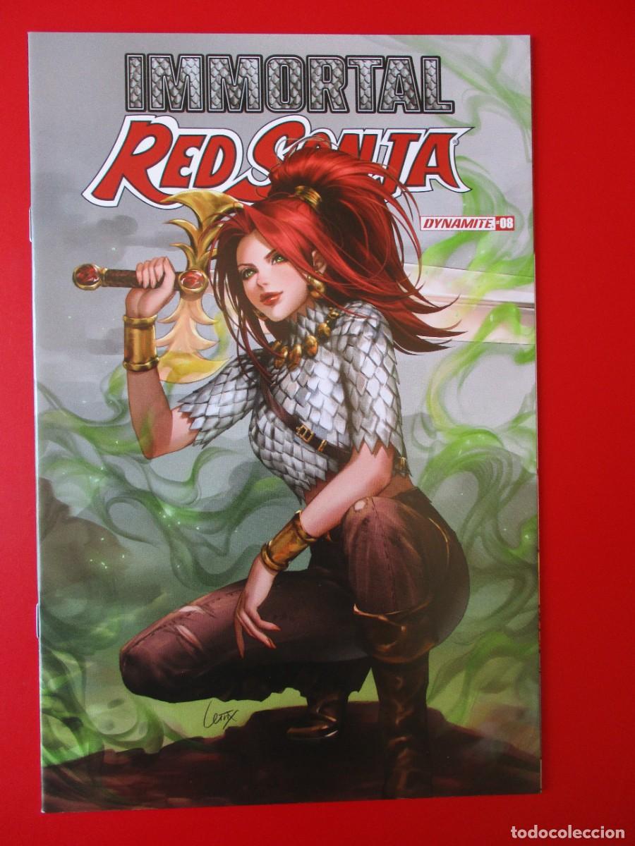 C&oacute;mics: Immortal Red Sonja COMPLETA # 1 - 10 TPB Dynamite Entertainment - Foto 9
