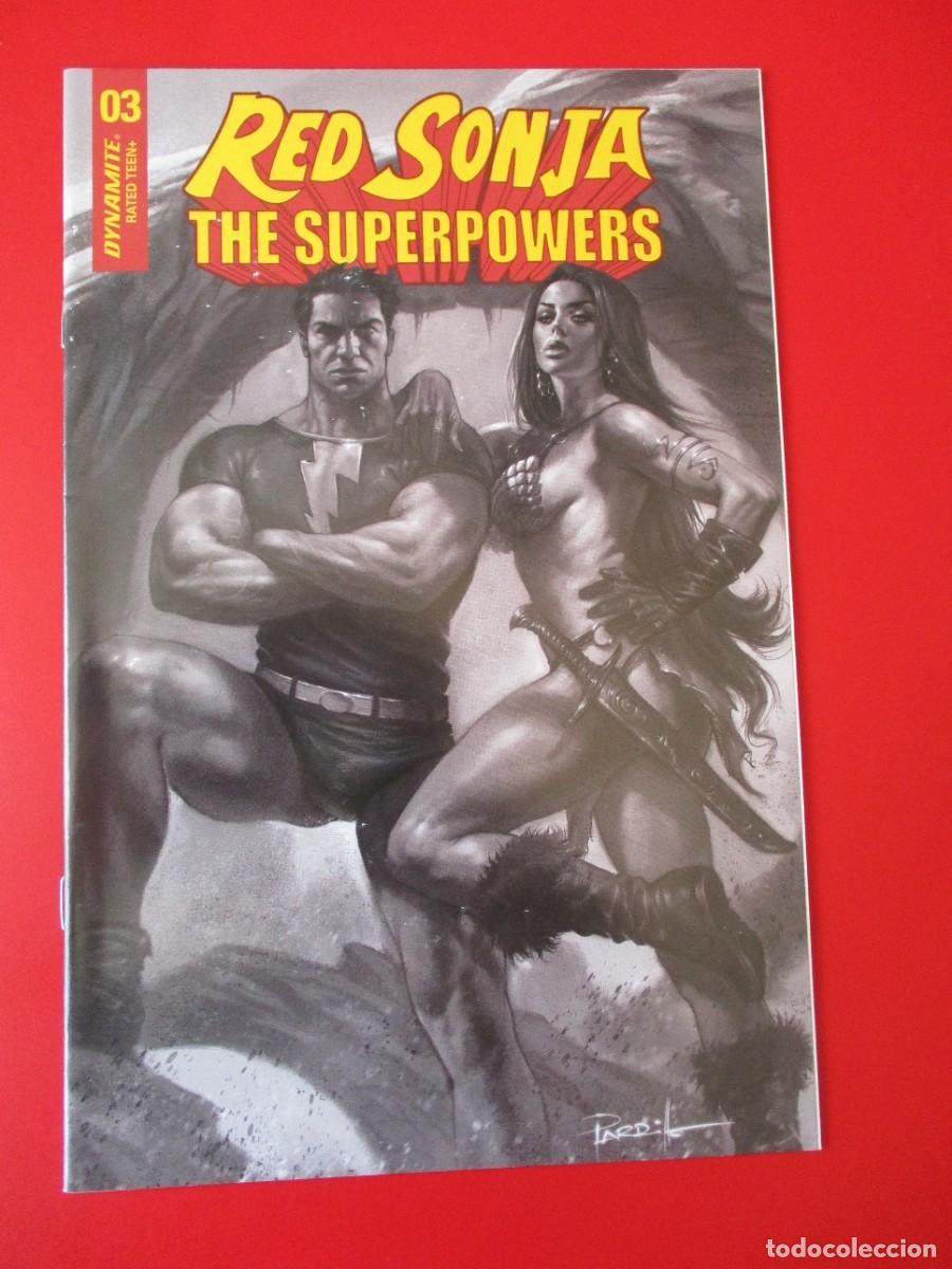 C&oacute;mics: Red Sonja The Superpowers COMPLETA #1 - 5 + 1 Variante ( 3 ) DYNAMITE 2021 - Foto 5