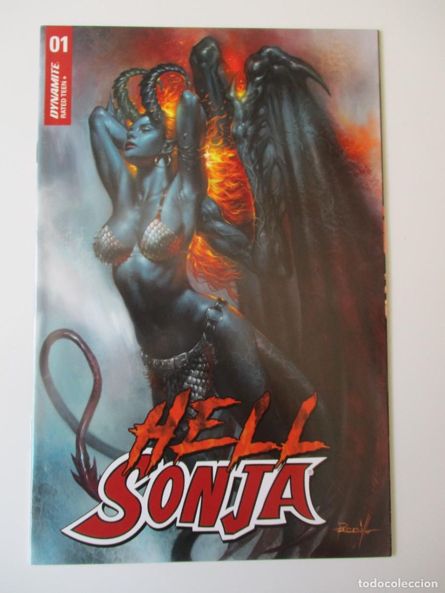 C&oacute;mics: HELL SONJA 1 2 3 4 + 2 Variante ( 1 + 2 ) DYNAMITE 2022 - Foto 6