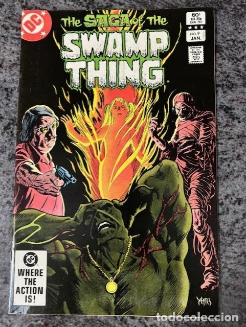 C&oacute;mics: SWAMP THING N&ordm; 9 (ENERO 1983). ORIGINAL DC. MUY BUEN ESTADO
