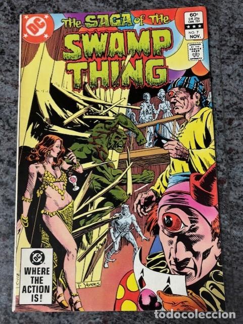C&oacute;mics: SWAMP THING N&ordm; 7 (NOVIEMBRE 1982). ORIGINAL DC. MUY BUEN ESTADO