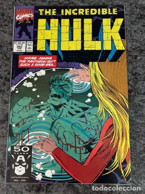 C&oacute;mics: THE INCREDIBLE HULK N&ordm; 382 (JUNIO 1991). ORIGINAL MARVEL. NUEVO DE KIOSKO