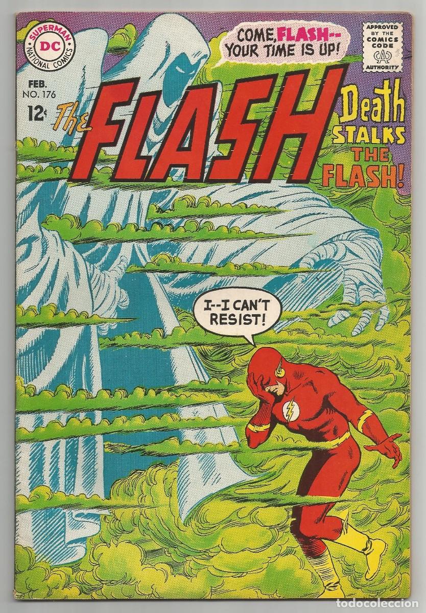 C&oacute;mics: FLASH (1959 1st Series DC) #176,177,178,179,180,181,182,183,184 lote de 9 DC COMICS 1969
