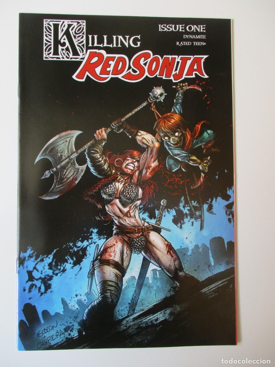 C&oacute;mics: Killing Red Sonja # 1 Cover B Dynamite NM - Foto 1