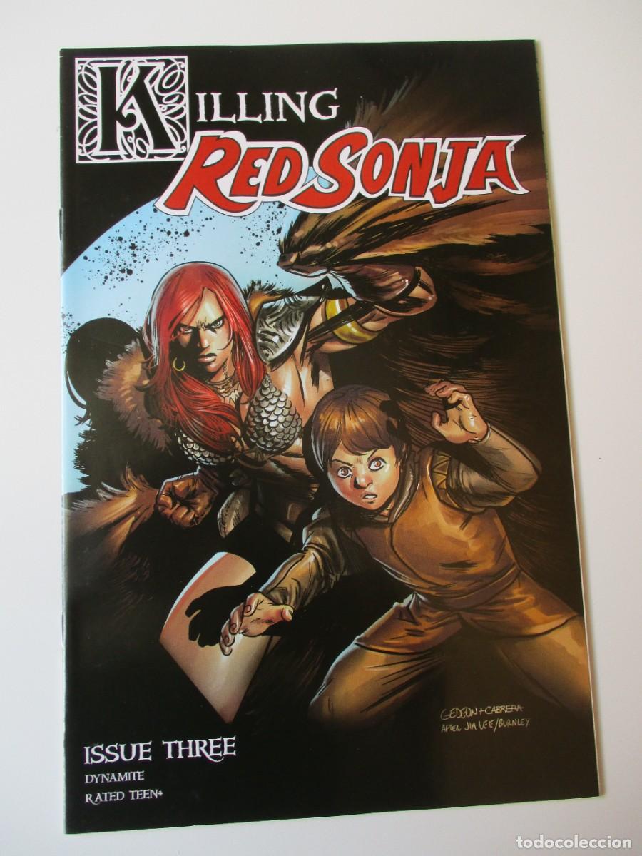 C&oacute;mics: Killing Red Sonja #3B variante Gedeon FN 2020 - Foto 1