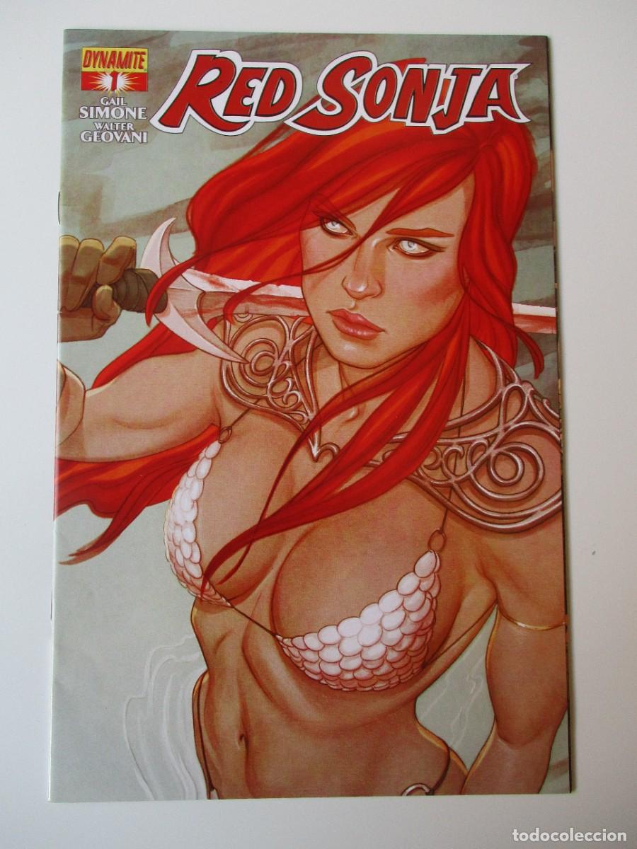 C&oacute;mics: COMIC SONJA ROJA #1 (VARIANTE EDICI&Oacute;N FACS&Iacute;MIL DE JENNY FRISON)(2022) ~ Dynamite