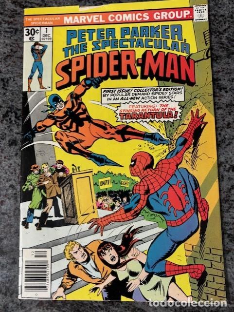 C&oacute;mics: PETER PARKER THE SPECTACULAR SPIDERMAN N&ordm; 1 (DIC 1976). ORIGINAL MARVEL. VER FOTOS Y DESCRIPCION