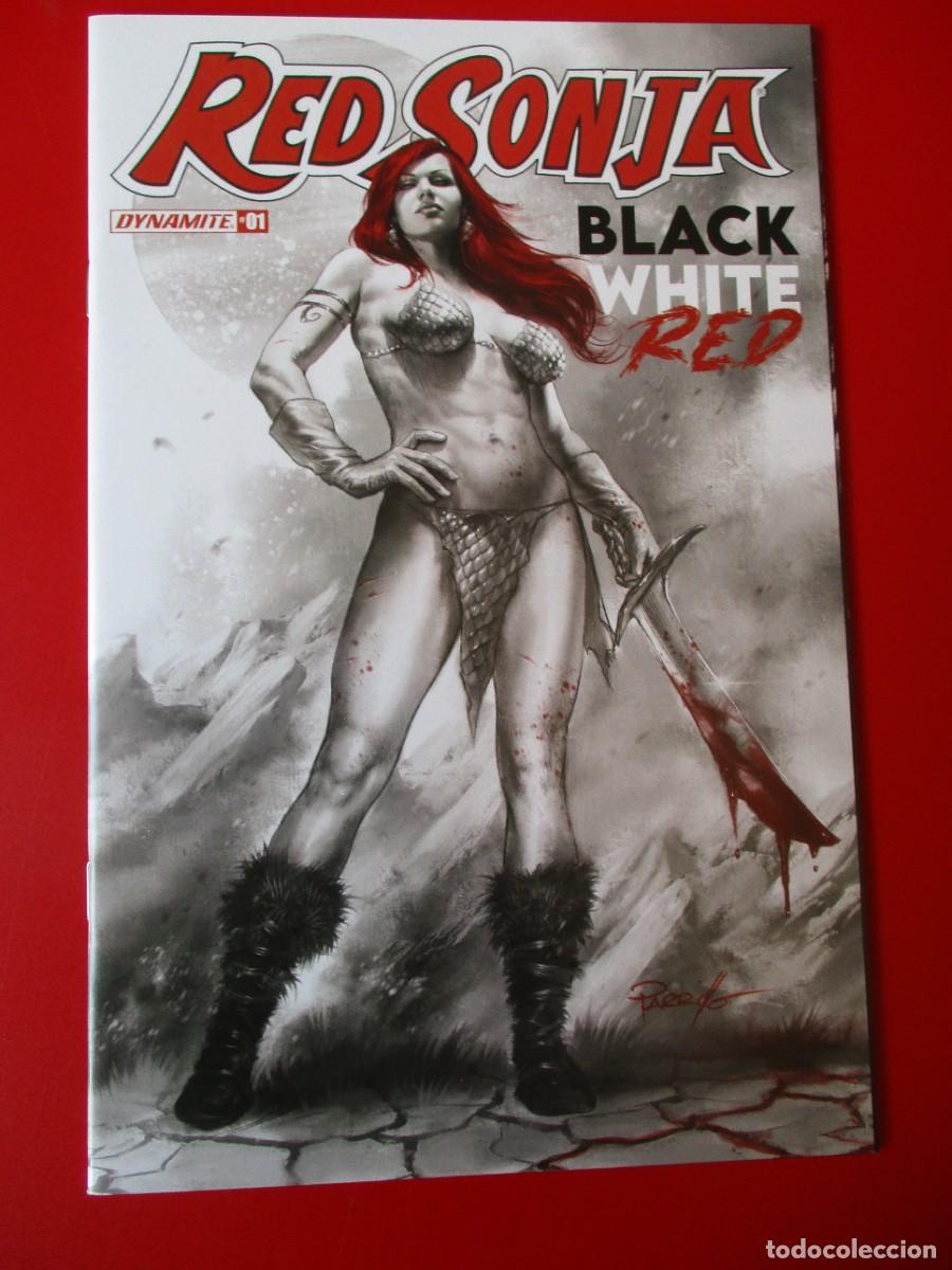 C&oacute;mics: Rojo Sonja Negro Blanco Rojo 1A Parrillo Testigo Sig Parrillo 2021