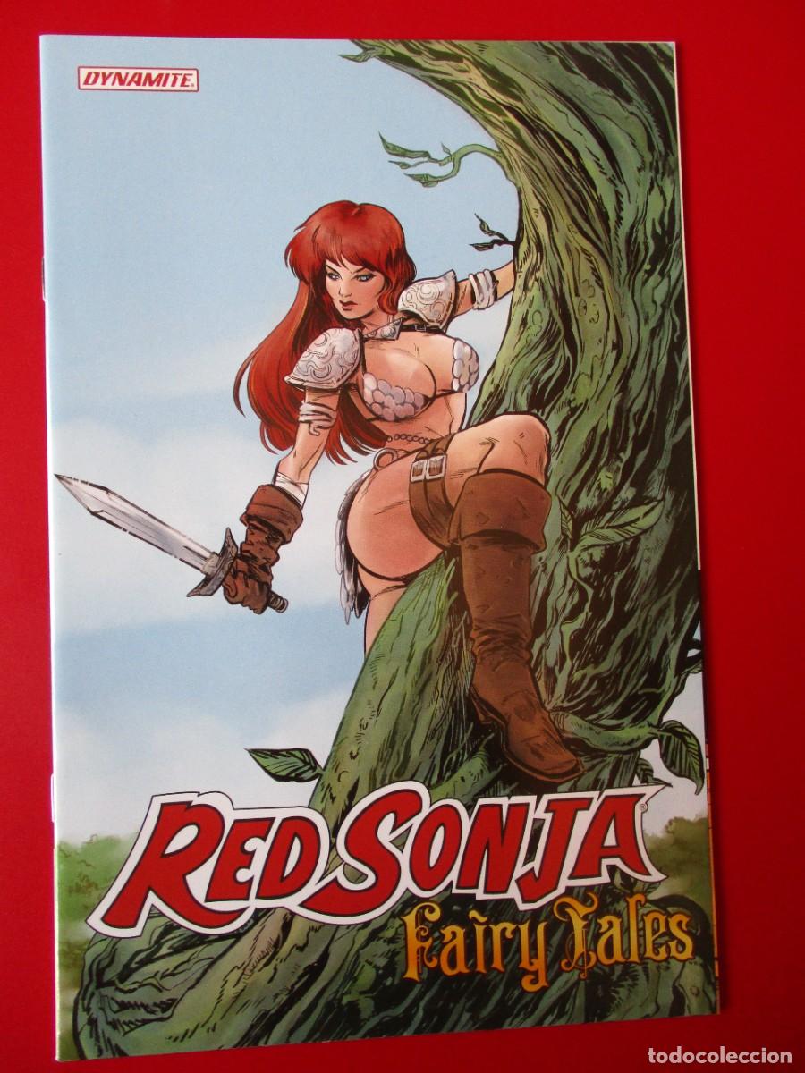 C&oacute;mics: Red Sonja Fairy Tales One-Shot Variante Cubierta Dynamite Comics 2022
