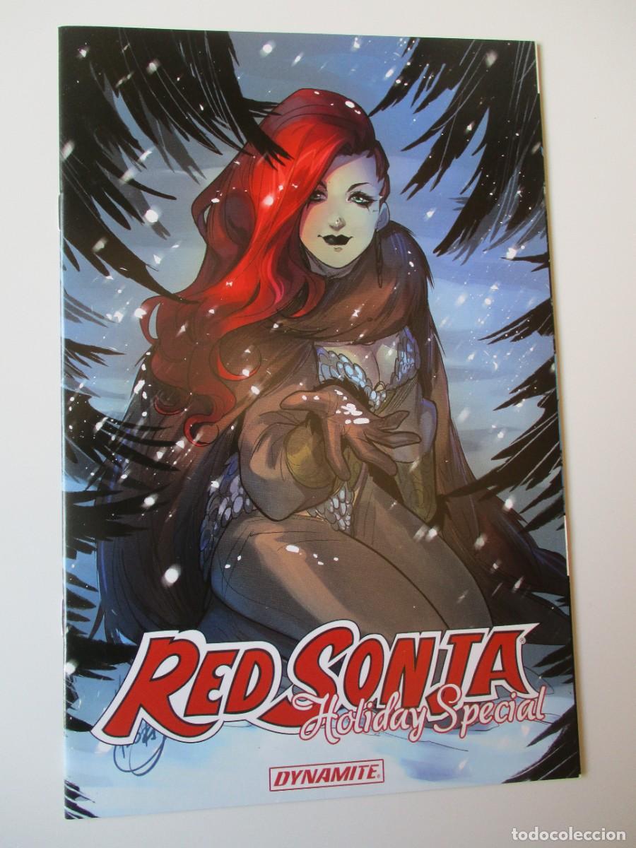 C&oacute;mics: Red Sonja Holiday Special 2021 #nn - &iexcl;NUEVO ! Variante Cubierta C!