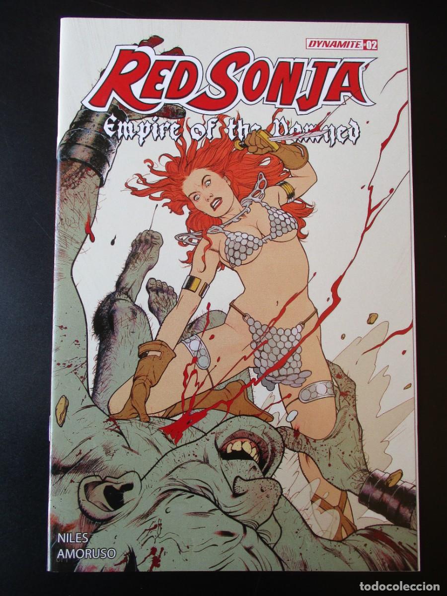 C&oacute;mics: Red Sonja Empire Of The Damned # 2 Variant 1:15 Cover J NM Dynamite