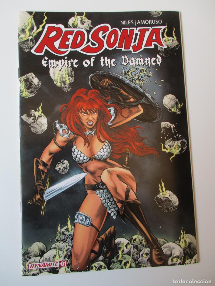 C&oacute;mics: Red Sonja Empire of the Damned #1 US Dynamite 2024 Exclusivo-Cov Mike Rooth raro