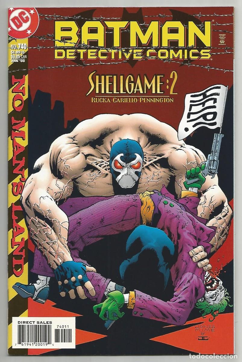 C&oacute;mics: DETECTIVE COMICS #740,741,742,743,744,745,746,747,748 VF/NM, lote de 9 BATMAN DC COMICS 2000