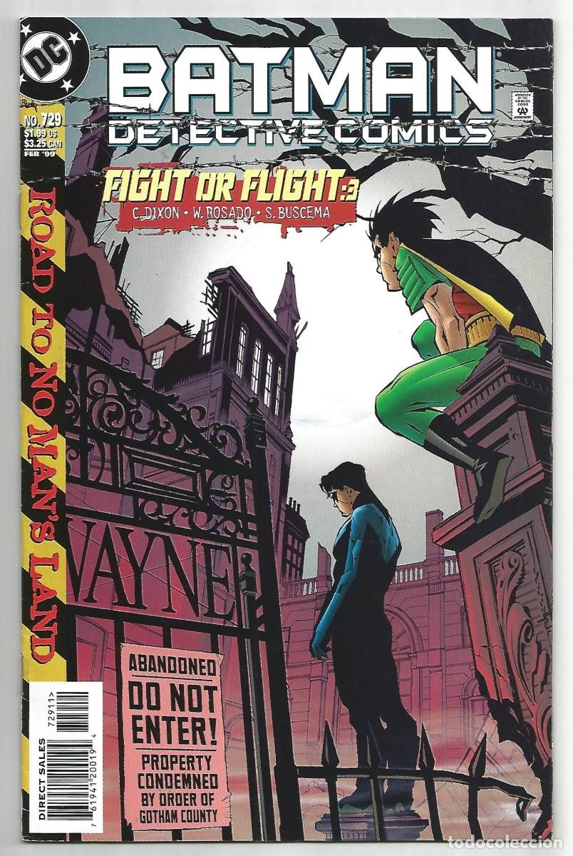 C&oacute;mics: DETECTIVE COMICS #729, 730, 731 (FN a NM), lote de 3 BATMAN DC COMICS 1999