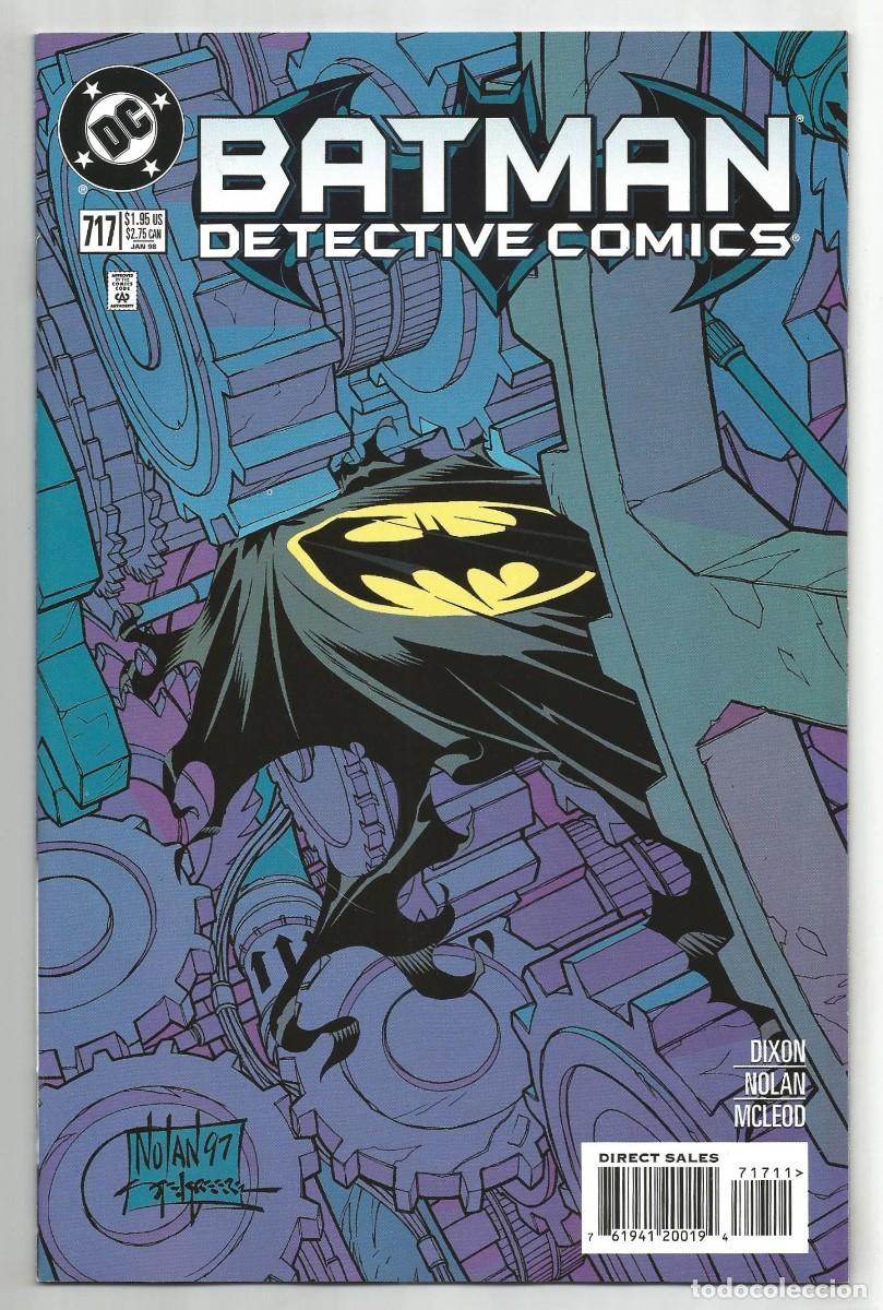 C&oacute;mics: DETECTIVE COMICS #717,718,719,720,721,722,723 (VF a NM), lote de 7 BATMAN DC COMICS 1998