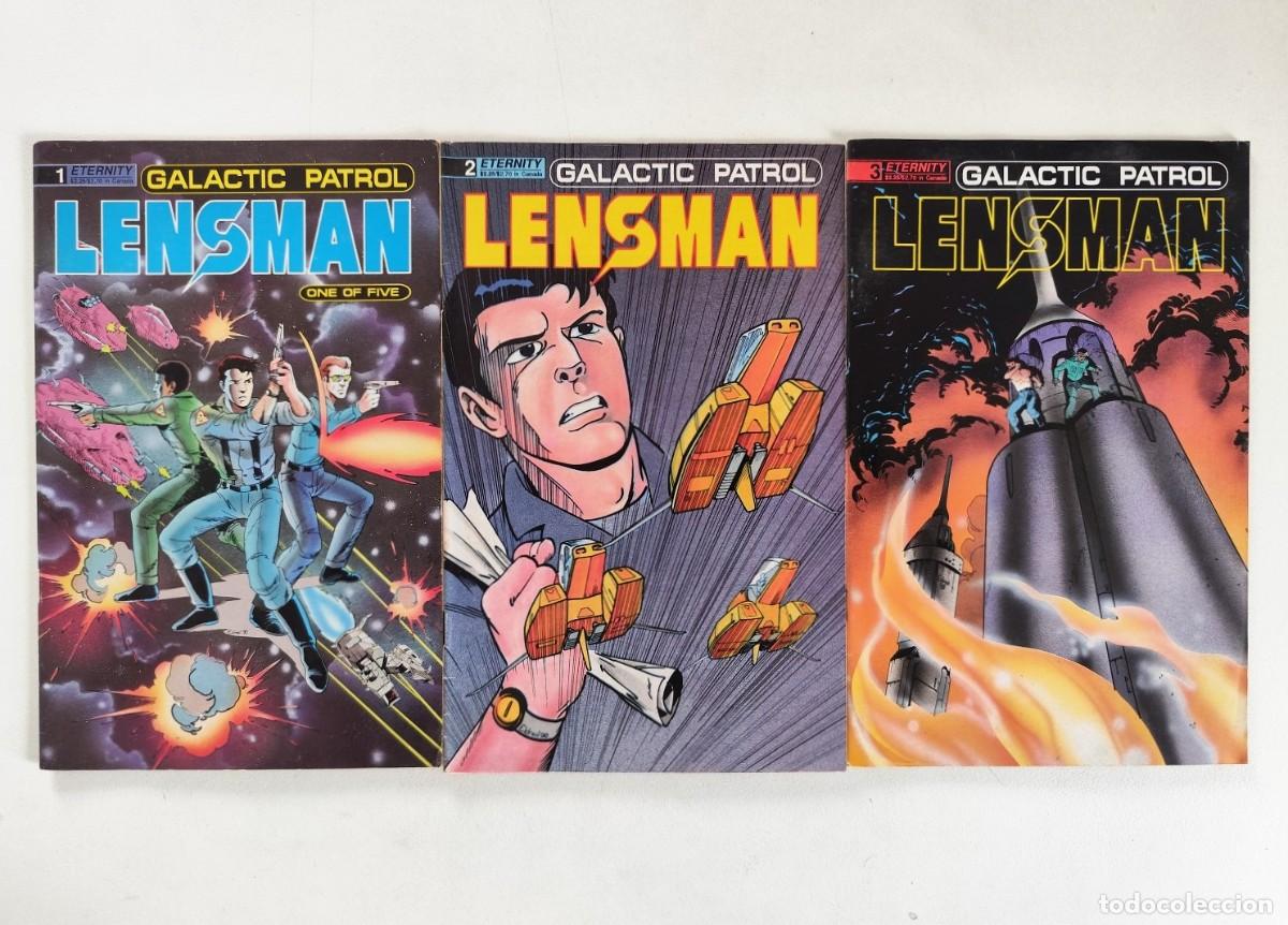 C&oacute;mics: Lensman Galactic Patrol # 1 2 3 (Tim Eldred) ~ ETERNITY (1990) MANGA