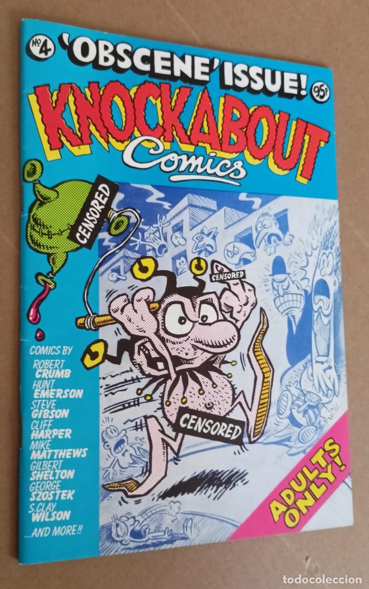 C&oacute;mics: C&oacute;mic Knockabout Comics #4 (1982) - Obscene Issue - &iexcl;COMO NUEVO!