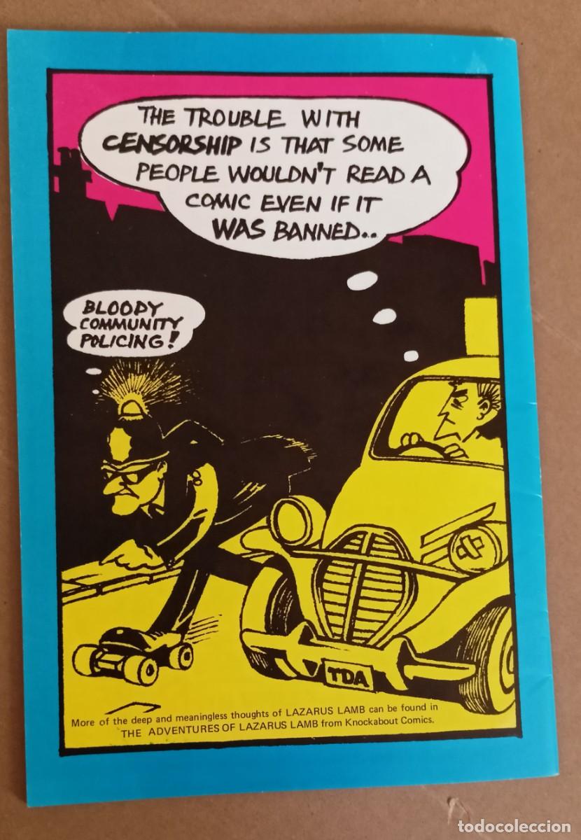 C&oacute;mics: C&oacute;mic Knockabout Comics #4 (1982) - Obscene Issue - &iexcl;COMO NUEVO! - Foto 8