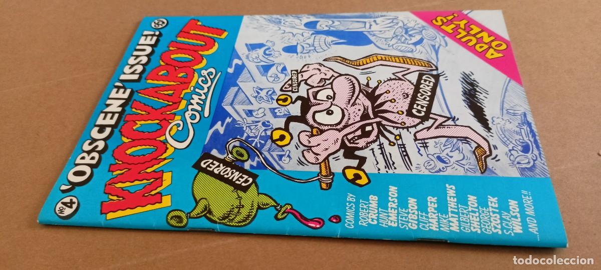 C&oacute;mics: C&oacute;mic Knockabout Comics #4 (1982) - Obscene Issue - &iexcl;COMO NUEVO! - Foto 9
