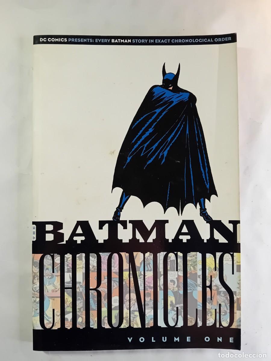 C&oacute;mics: BATMAN CHRONICLES VOLUME ONE, 01, DC COMICS, INGLES.