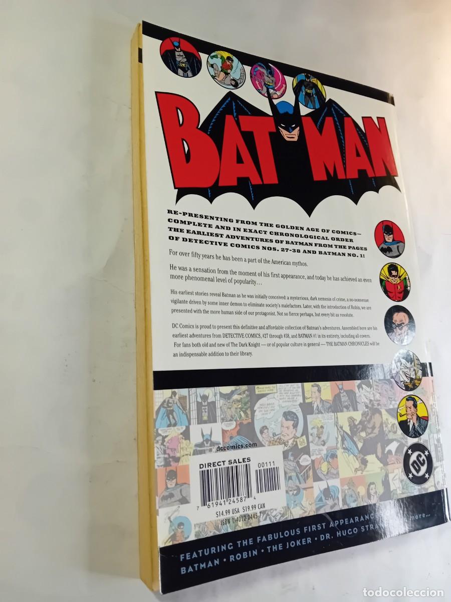 C&oacute;mics: BATMAN CHRONICLES VOLUME ONE, 01, DC COMICS, INGLES. - Foto 5
