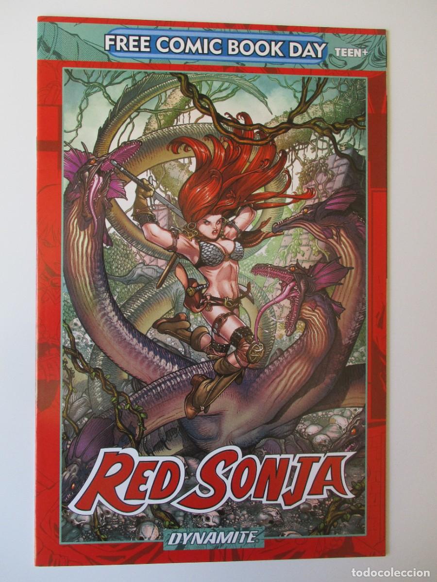 C&oacute;mics: C&oacute;mic Red Sonja Free D&iacute;a Dinamita Edad Moderna