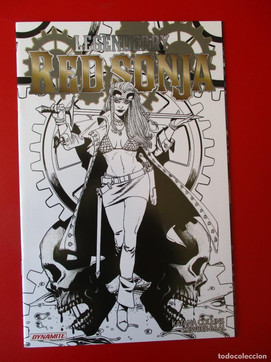 C&oacute;mics: Legenderry Red Sonja One Shot E 1:10 Corin Howell Line Variant (12/06/2023) Dyna