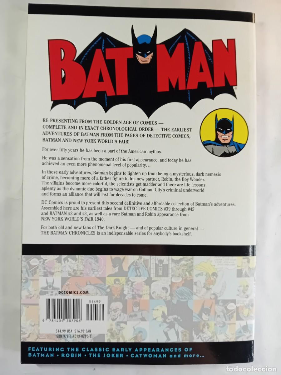 C&oacute;mics: BATMAN CHRONICLES VOLUME TWO, 02, DC COMICS, INGLES. - Foto 2