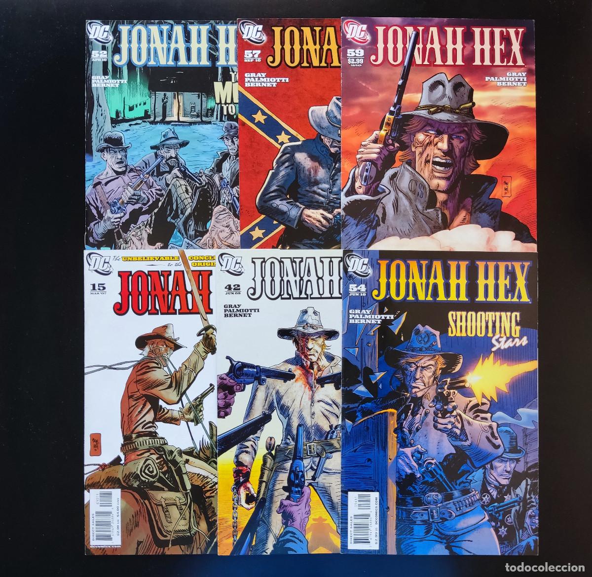 C&oacute;mics: Lote Jonah Hex 6 n&uacute;meros - Jordi Bernet - DC - Foto 1