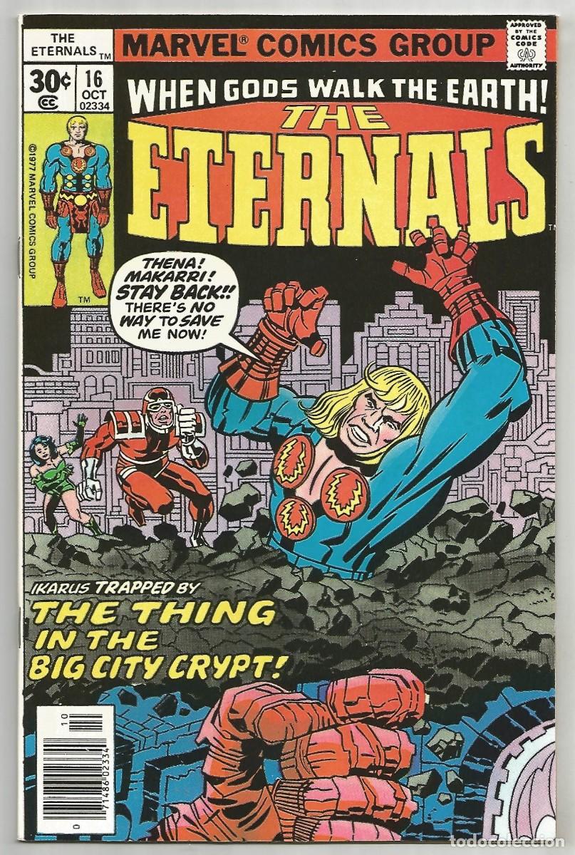 C&oacute;mics: THE ETERNALS #16 VF/NM, MARVEL COMICS 1977