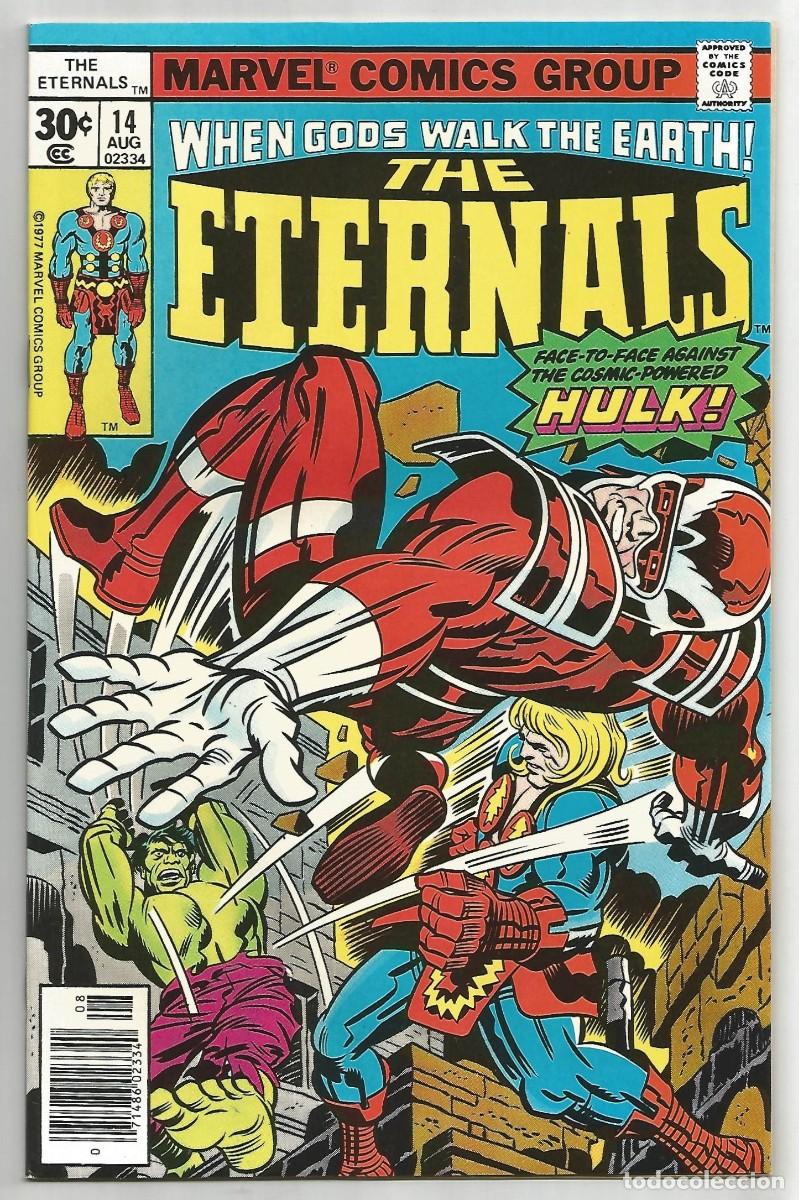 C&oacute;mics: THE ETERNALS #14 VF/NM, MARVEL COMICS 1977