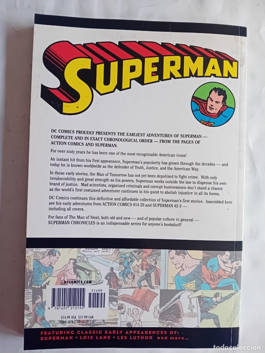 C&oacute;mics: THE SUPERMAN CHRONICLES VOLUME TWO, DC COMICS, INGLES. - Foto 2