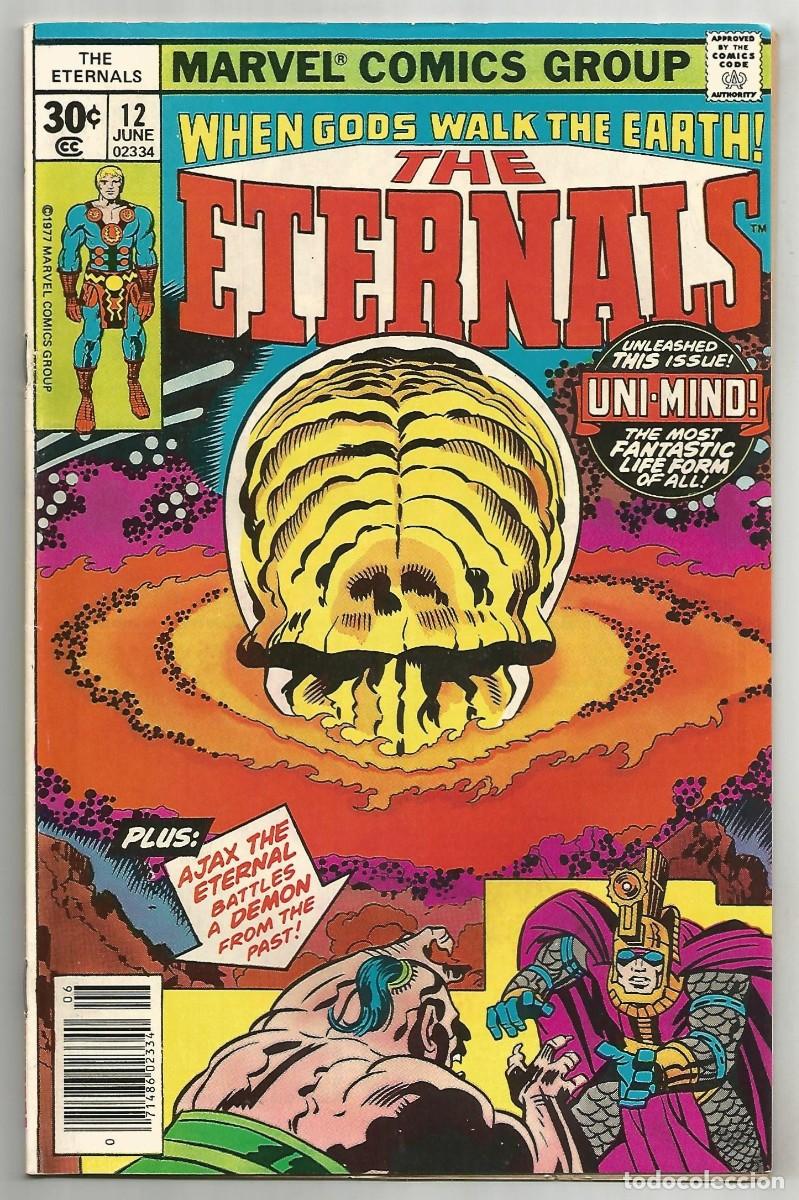C&oacute;mics: THE ETERNALS #12 FN/VF, MARVEL COMICS 1977