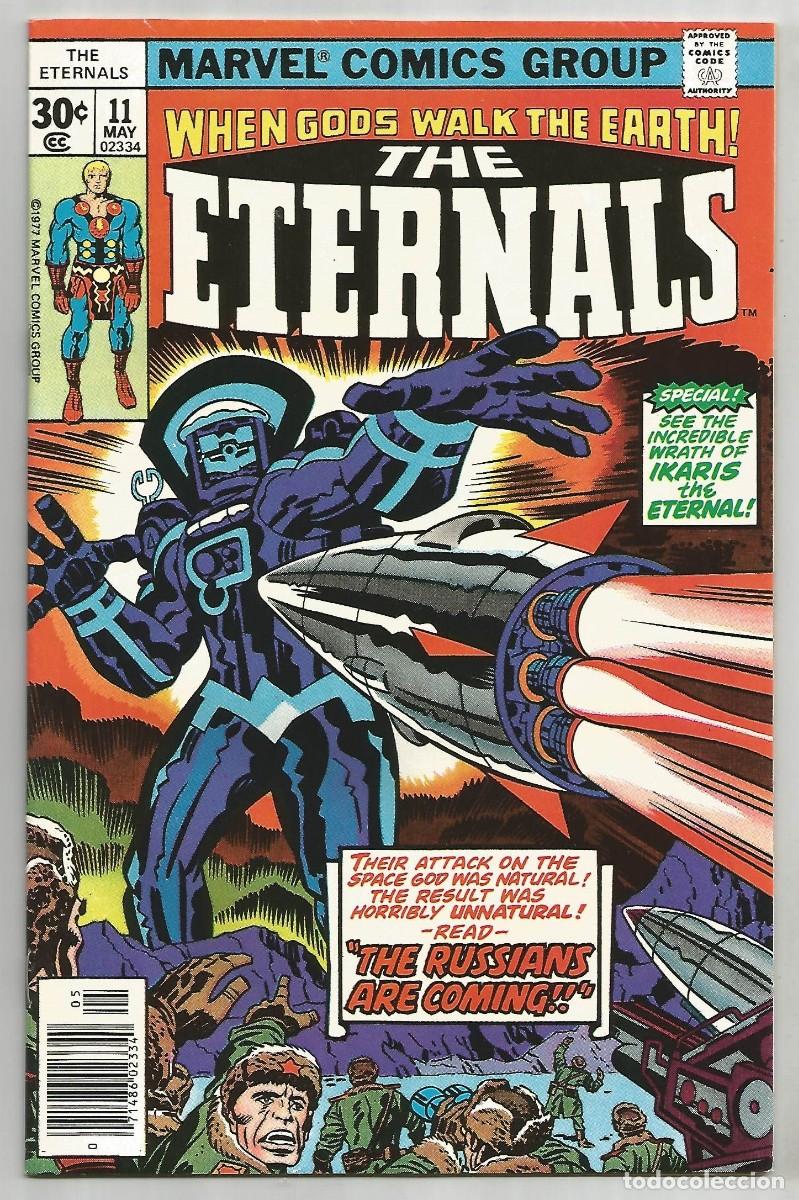 C&oacute;mics: THE ETERNALS #11 VF/NM, MARVEL COMICS 1977 - Foto 1