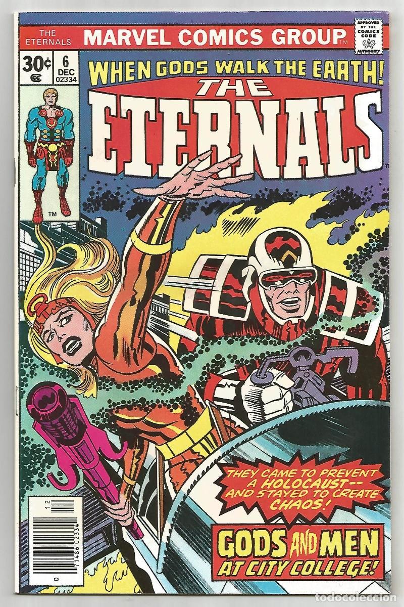 C&oacute;mics: THE ETERNALS #6 VF/NM, MARVEL COMICS 1976 - Foto 1