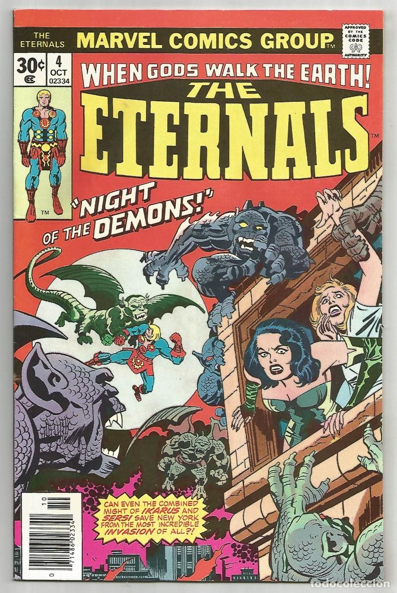C&oacute;mics: THE ETERNALS #4 VF/NM, MARVEL COMICS 1976