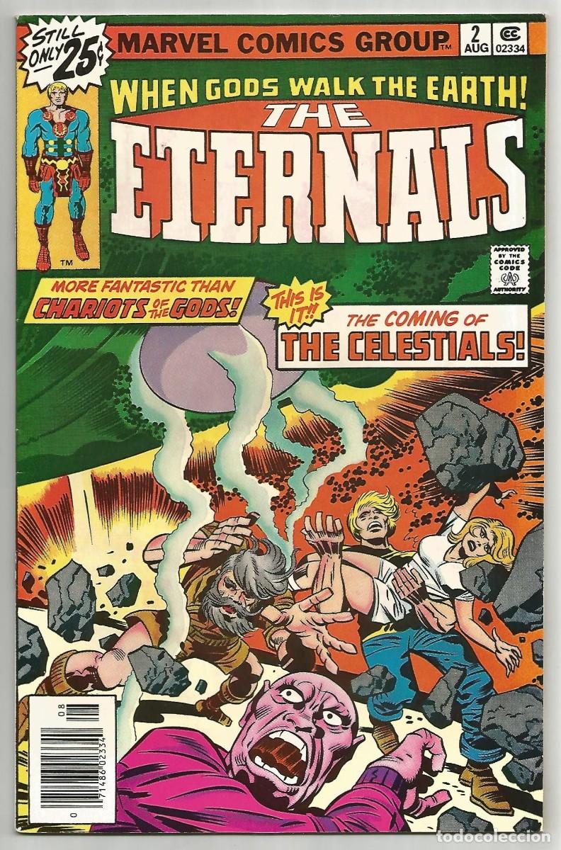 C&oacute;mics: THE ETERNALS #2 VF/NM, MARVEL COMICS 1976 - Foto 1