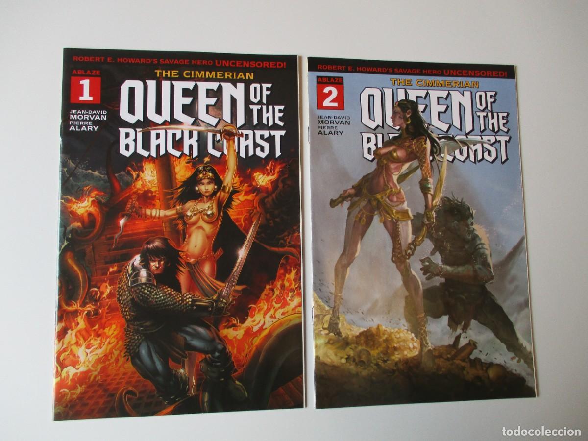 C&oacute;mics: Cimmerian Queen of the Black Coast COMPLETA #1 -2 + 7 Variantes ( 4(1) + 3(2)) Conan