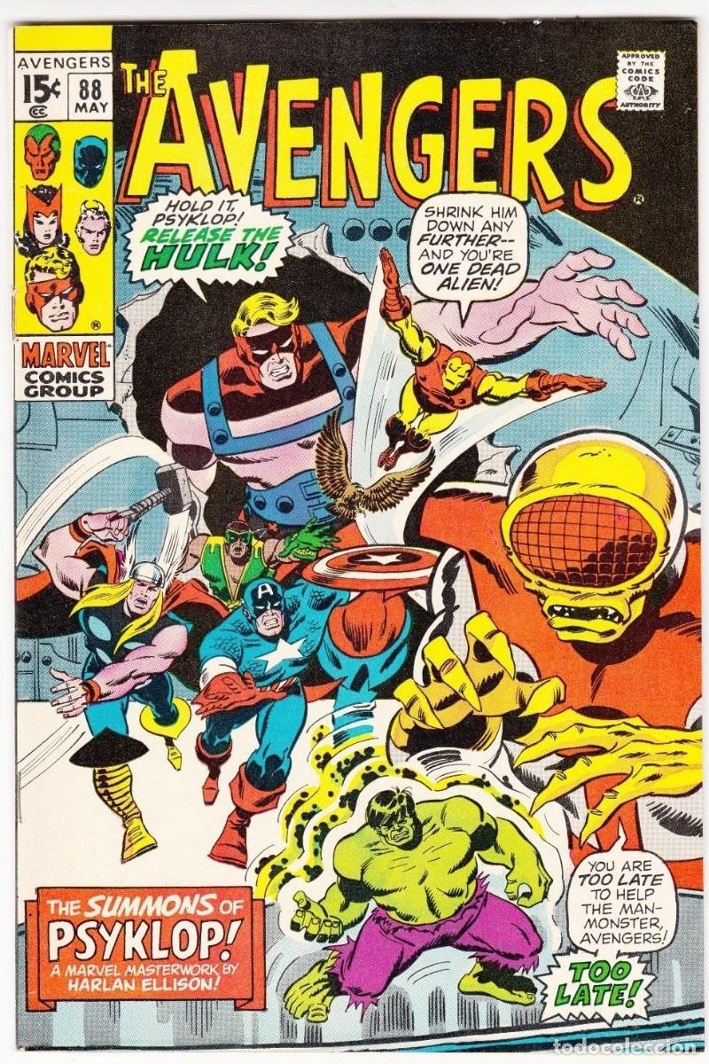 C&oacute;mics: AVENGERS (1963 1st Series) #88 FN/VF, MARVEL COMICS 1971
