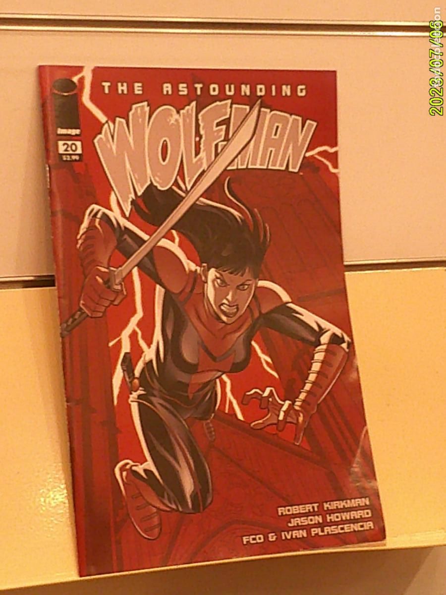 C&oacute;mics: THE ASTOUNDING WOLFMAN N&ordm; 20 DECEMBER 2009 - IMAGE EN INGLES - Foto 1